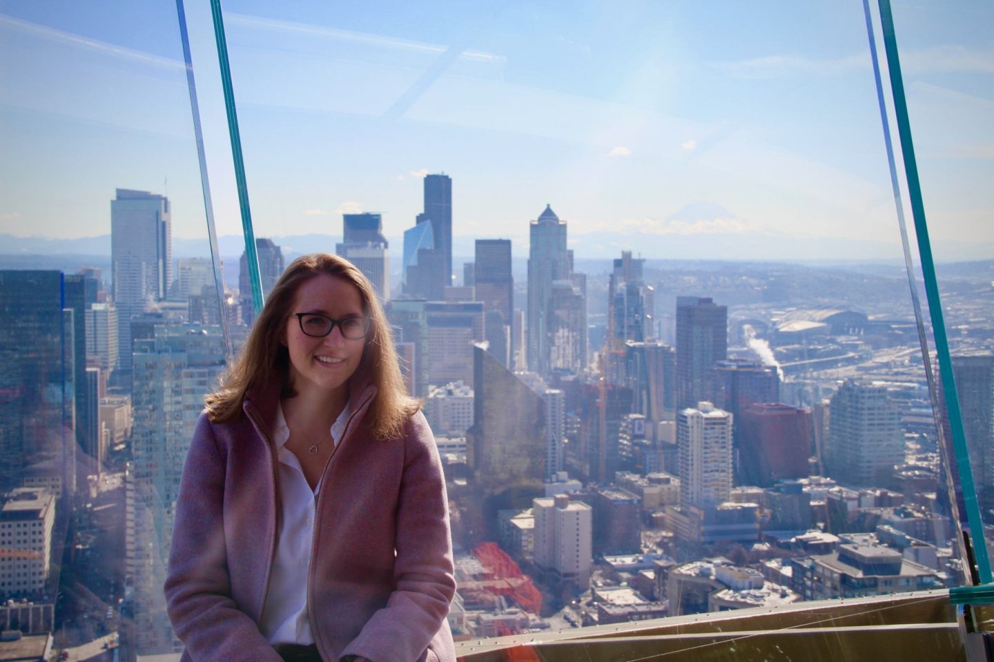 Seattle skyline view from the Space Needle Seattle, Washington - The Spectacular Adventurer