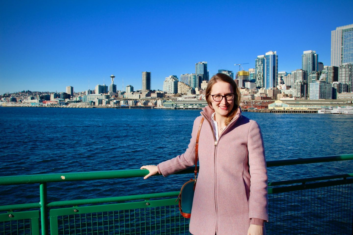 Seattle skyline via Ferry Ride Seattle, Washington - The Spectacular Adventurer