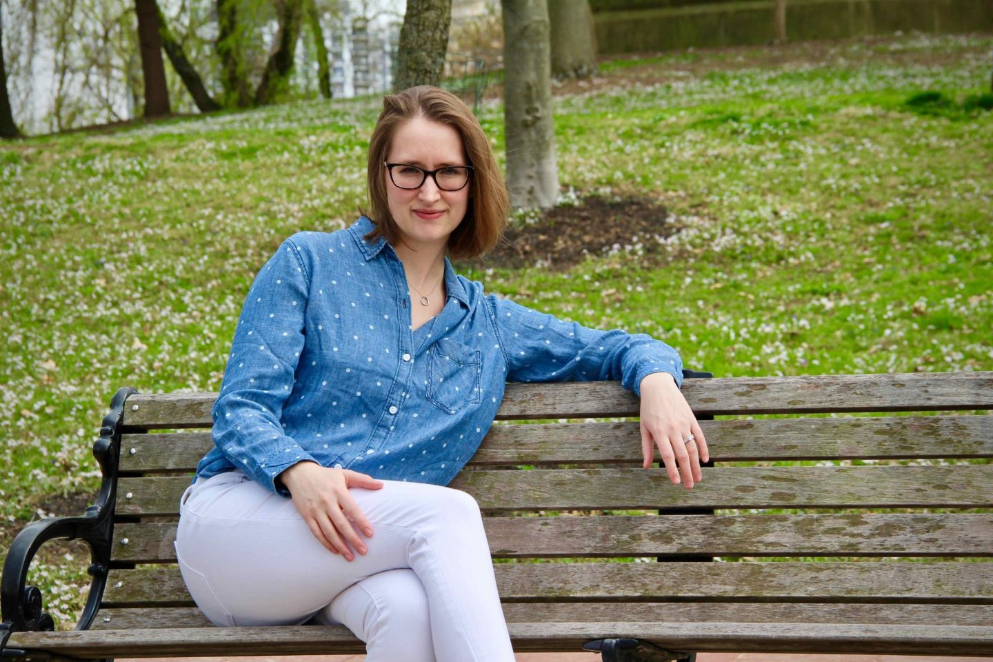 Spring Style ... Rails Ingrid Shirt, White Joe's Jeans, Cole Haan slip ons ... The Spectacular Adventurer