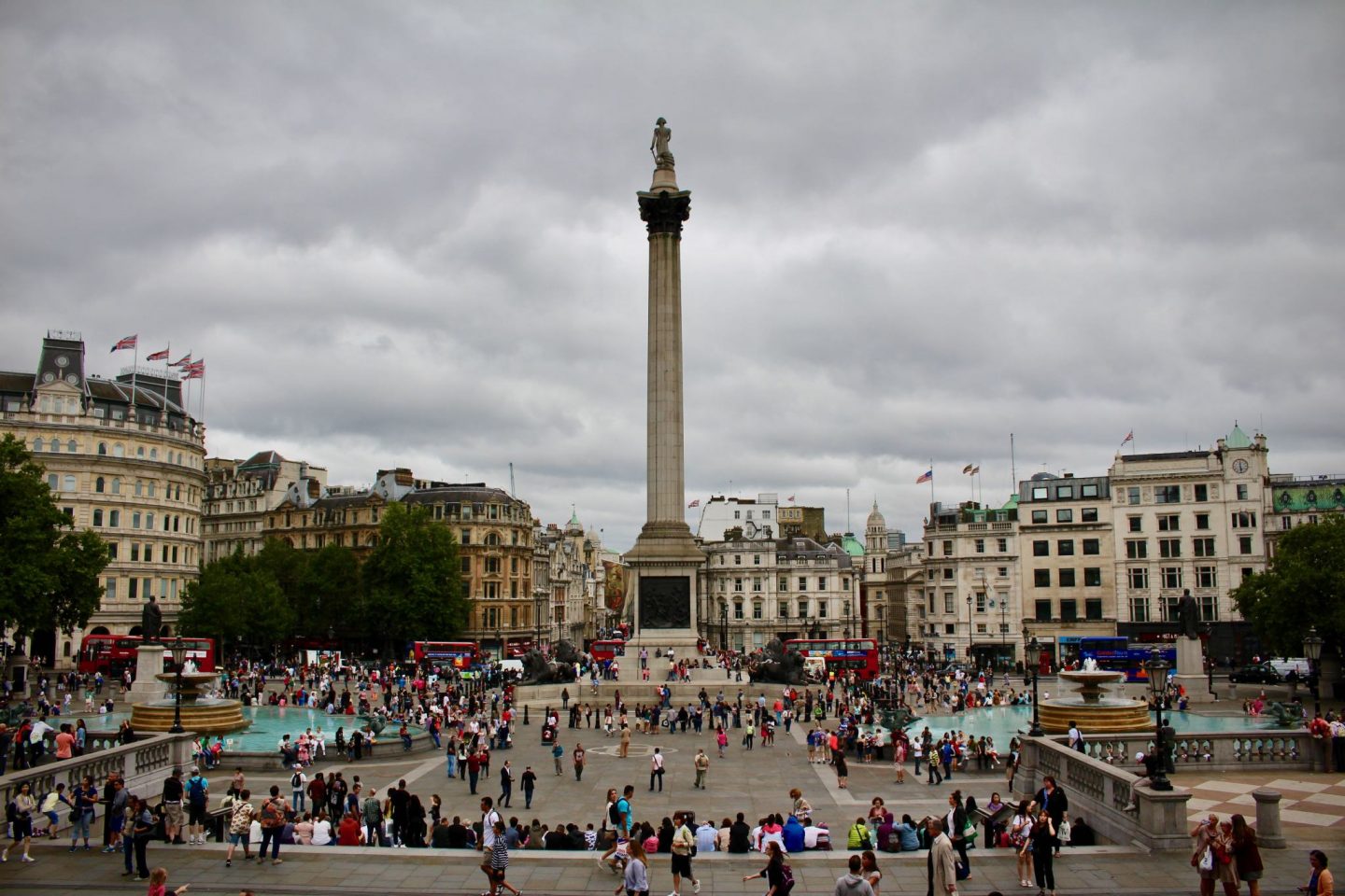 Trafalgar Square | 7-day London Itinerary | The Spectacular Adventurer