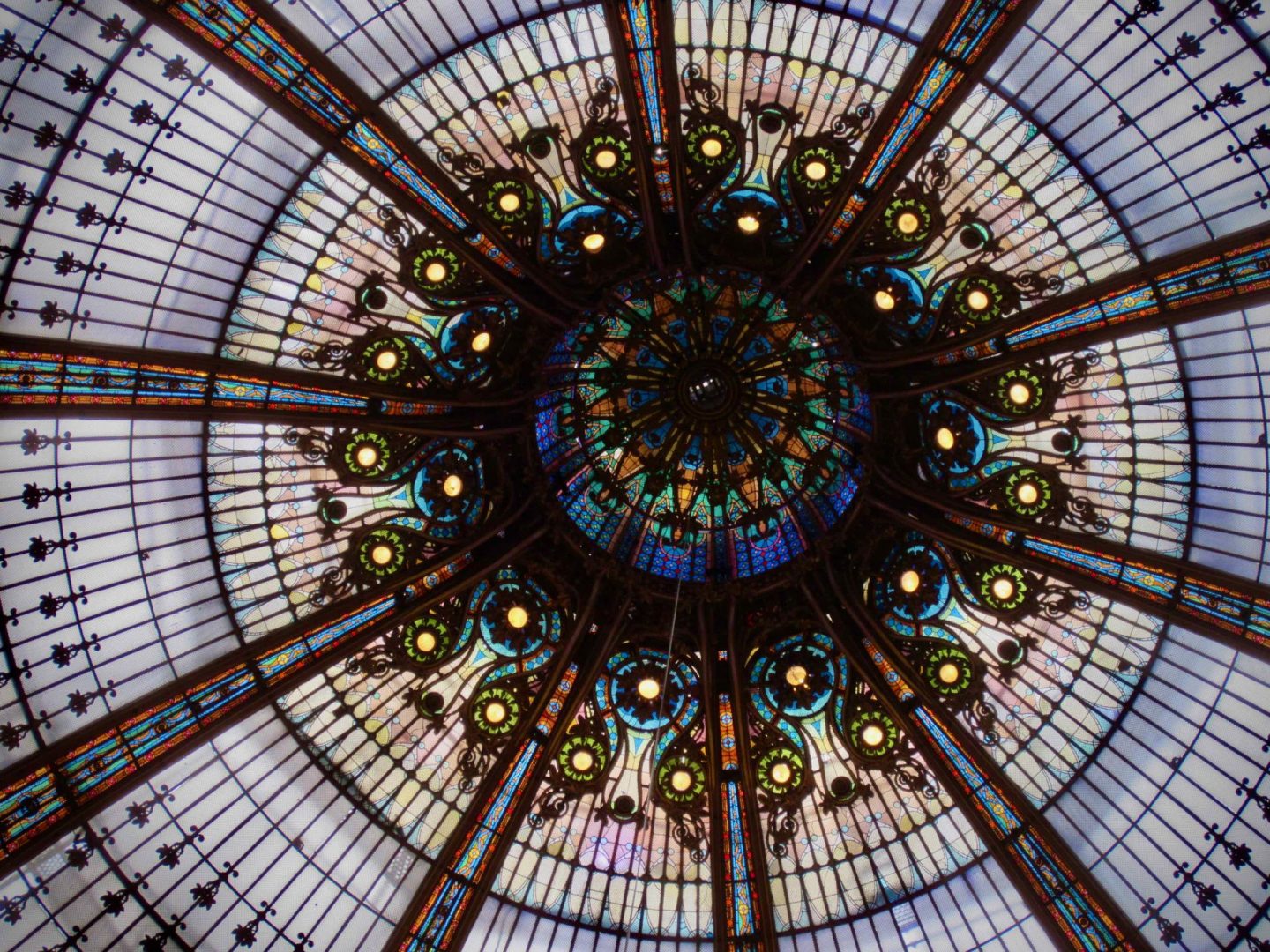 Galeries Lafayette Ceiling | Exploring Montmartre in Paris Day 4 | The Spectacular Adventurer