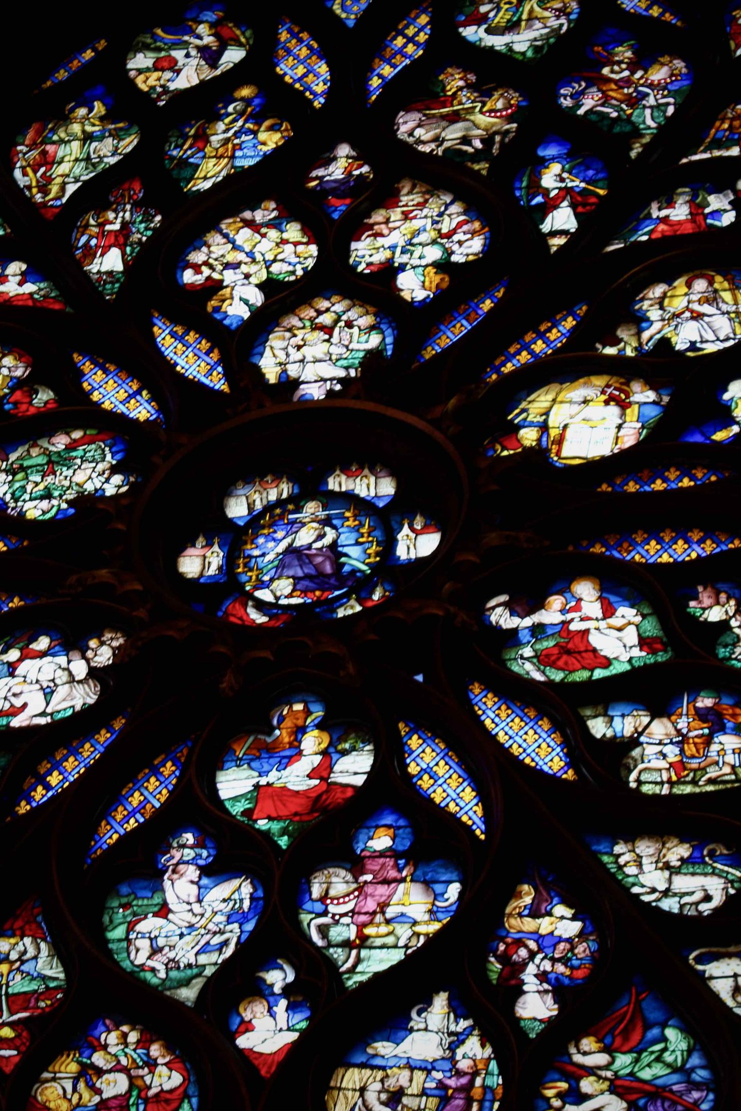 Sainte Chapelle Stained Glass | Exploring Ile de la Cité | The Spectacular Adventurer