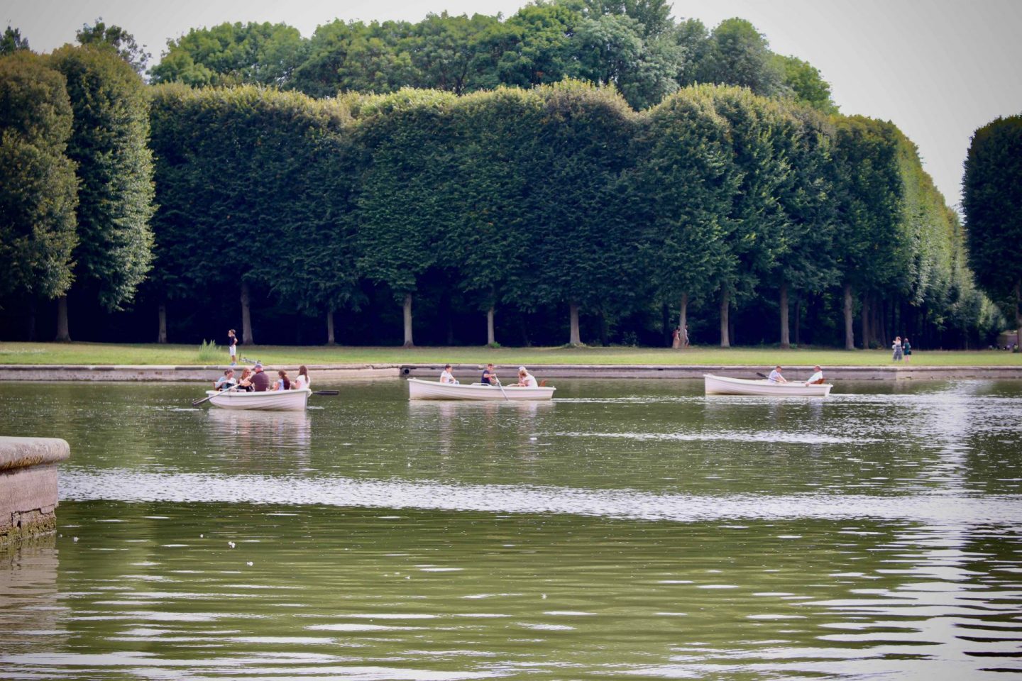 Row Boats on the Grand Canal in Versailles | The Spectacular Adventurer