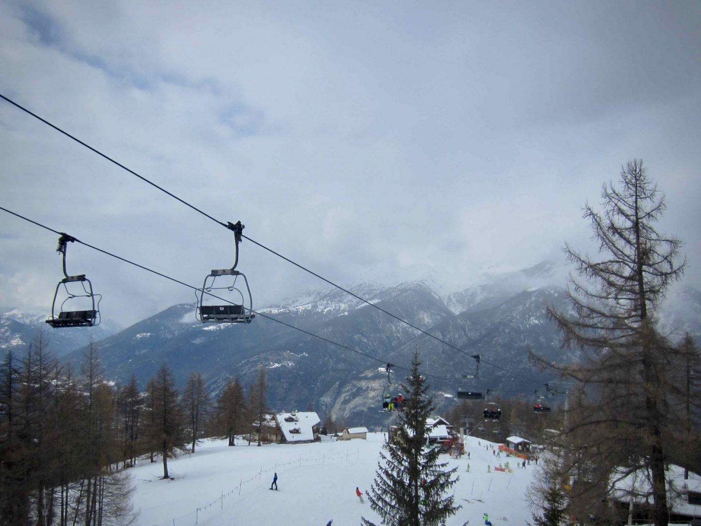 Ski Lift at Via Lattea in the Italian Alps  | Bucket List Adventure | The Spectacular Adventurer