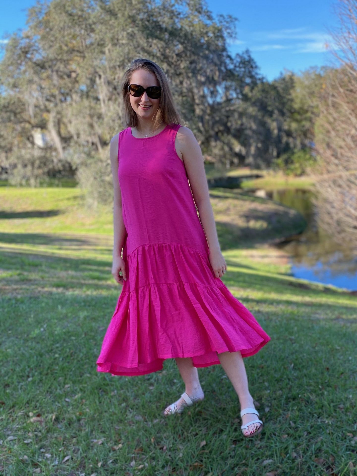 Maeve Tiered Maxi Dress for Summer | The Spectacular Adventurer